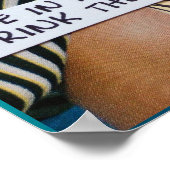 POSTER-LEVER IN DE SUNSHINE, SCHAKELAAR IN HET ZEE POSTER (Hoek)