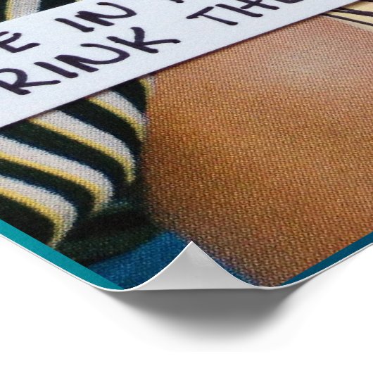 POSTER-LEVER IN DE SUNSHINE, SCHAKELAAR IN HET ZEE POSTER (Hoek)