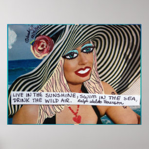 POSTER-LEVER IN DE SUNSHINE, SCHAKELAAR IN HET ZEE POSTER