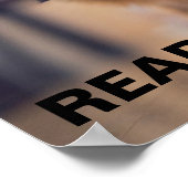 Poster lezen ter ondersteuning van alfabetisering (Hoek)