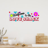 Poster - Liefde Shack (Keuken)