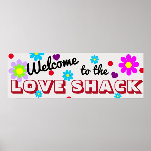 Poster - Liefde Shack (Voorkant)