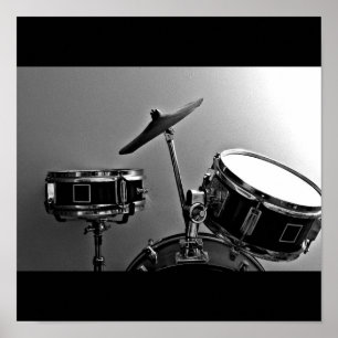 Poster-liefde voor de kunstdrums poster