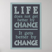 POSTER LIFE CHANGE (Voorkant)