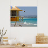 Poster Lifeguard Tower Coolangatta Qld Australia (Keuken)