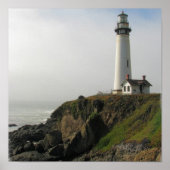 Poster Lighthouse Cliff (Voorkant)