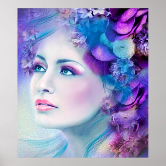 Poster lila wals (Voorkant)