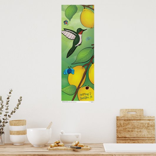 Poster - limonade (Keuken)