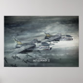 Poster Ling-Temco-Vuurde A-7 Corsair II (Voorkant)