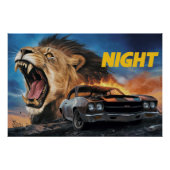 Poster Lion (Voorkant)
