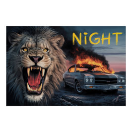 Poster Lion 02