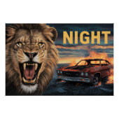 Poster Lion 07 (Voorkant)