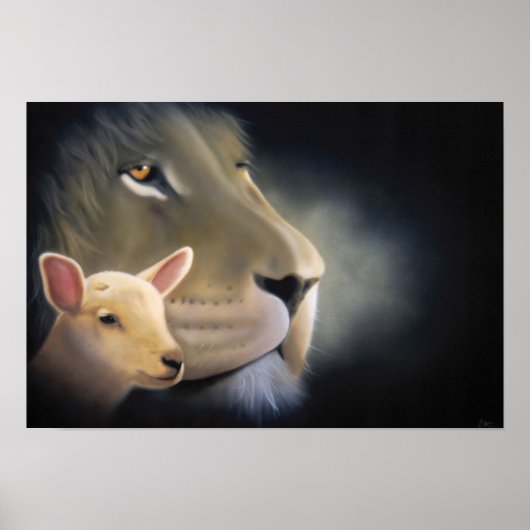 Poster Lion and the Lamb (Voorkant)