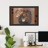 Poster - Lionen (Thuiskantoor)