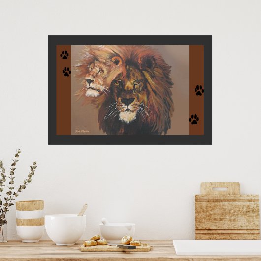Poster - Lionen (Keuken)