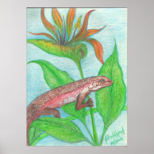 poster "Lizzard, lizzzard, lizzzard"