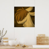 poster "Llama of Little Words" (Keuken)