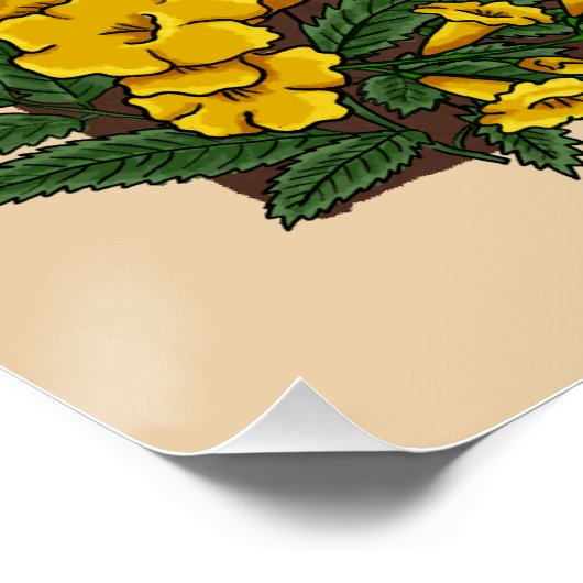 Poster Lobo Guará (Hoek)