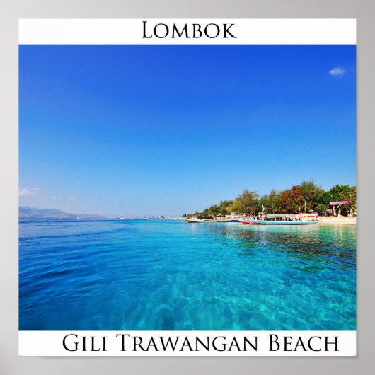 Poster Lombok (Voorkant)