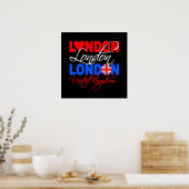 Poster Londen (Keuken)
