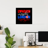 Poster Londen (Thuiskantoor)