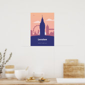 Poster Londen (Keuken)