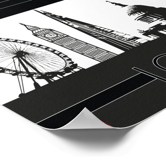 Poster Londen (Hoek)