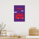 Poster Londen (Keuken)