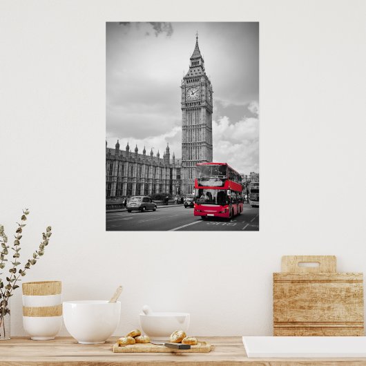 Poster Londen (Keuken)