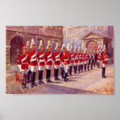 Poster - Londen, paarden, vier O'Clock-parade (Voorkant)