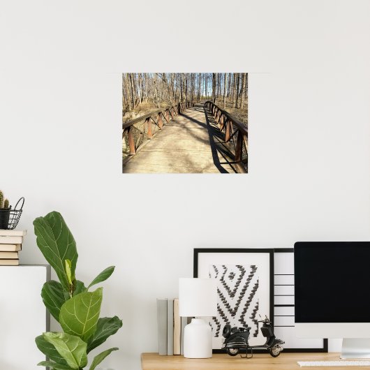 Poster loopbrug (Thuiskantoor)