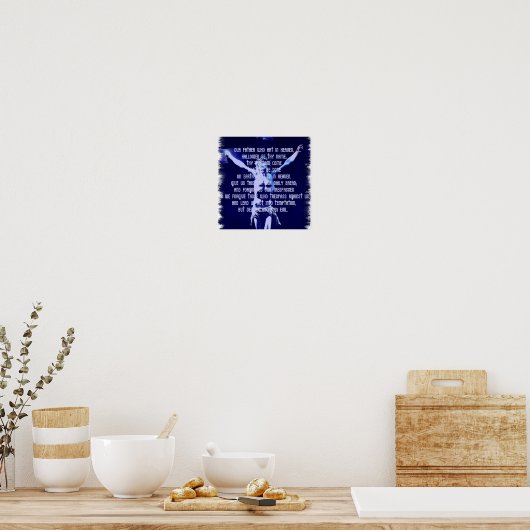 Poster Lords Prayer (Keuken)