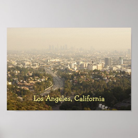 Poster - Los Angeles / Hollywood, Californië (Voorkant)