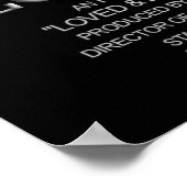 Poster Losse en verloren film (Hoek)