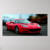 POSTER LOTUS EVORA (Voorkant)