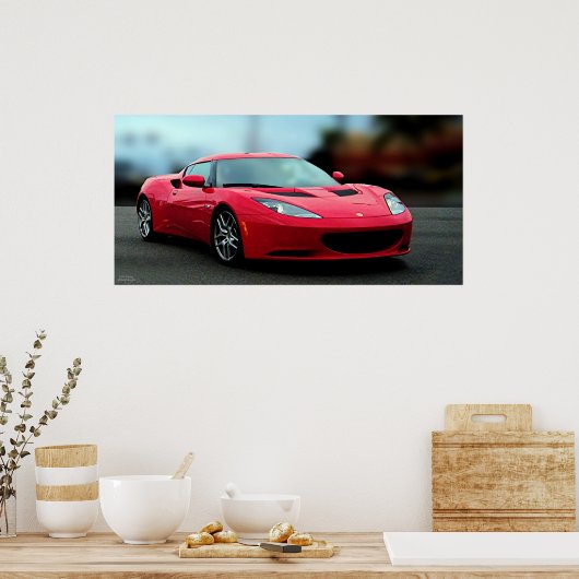POSTER LOTUS EVORA (Keuken)