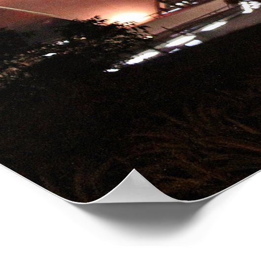 Poster Lotus Temple (Hoek)