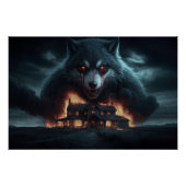 Poster Loup Feu 06 (Voorkant)