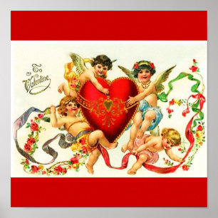 Poster-Love Art- Valentijn 11 Poster