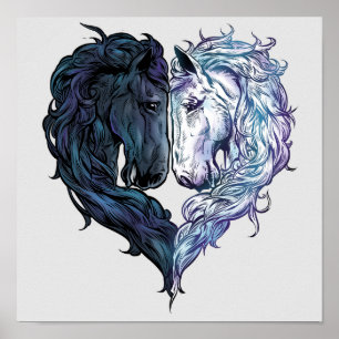 Poster Love Horse