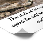 Poster Love Quote - Otters White (Hoek)