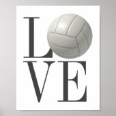 POSTER LOVE Volleyball (Voorkant)