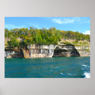 Poster/Lovers Cove in het schiereiland boven Michi Poster
