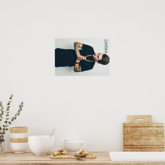 Poster Loveska (Keuken)