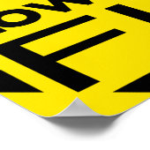 poster "low Flying Fish" (Hoek)