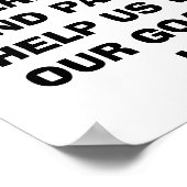 POSTER...LOYALTY, HARDE WERKZAAMHEDEN POSTER (Hoek)