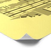 Poster luchthavendiagram Phoenix (PHX) (Hoek)