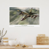poster luchtvaartkunst " F-111 Aardvark " (Keuken)