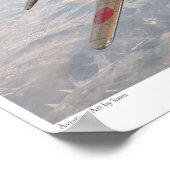 Poster luchtvaartkunst " Kawasaki Ki-100" (Hoek)