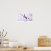 Poster luchtvaartkunst "Nakajima Ki-102 " (Keuken)